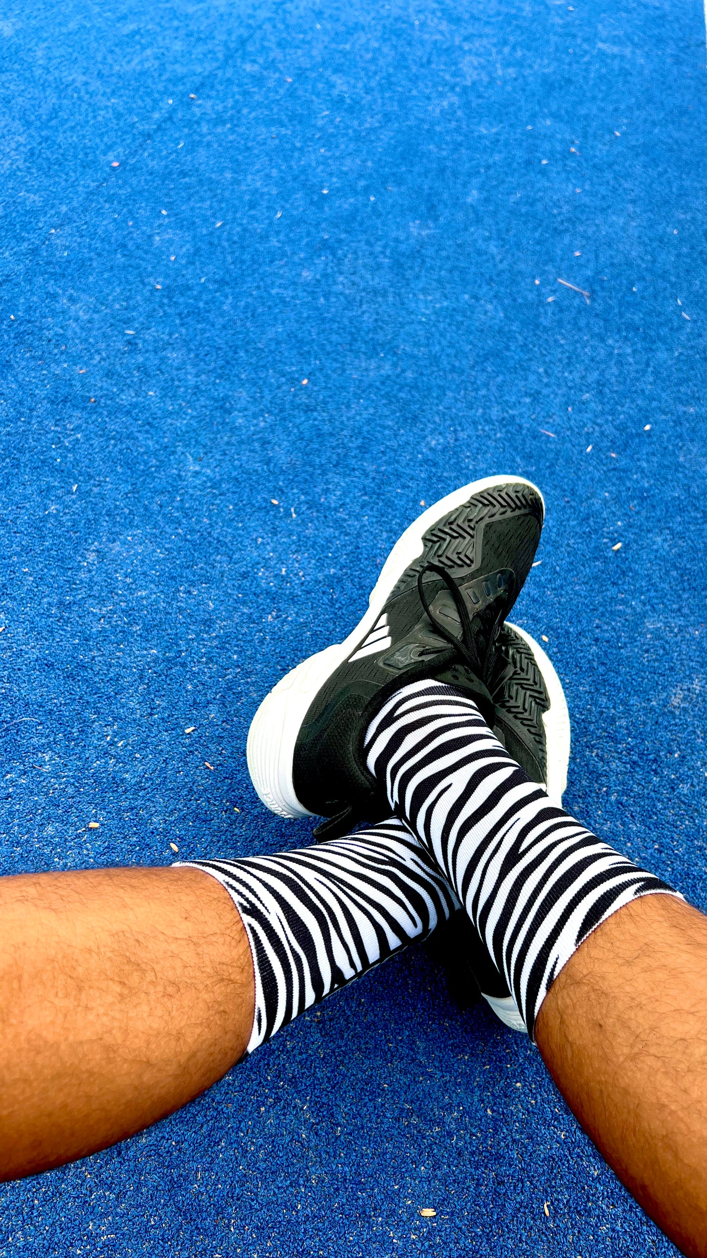 PADEL SOCKS "Go Wild"/ZEBRA