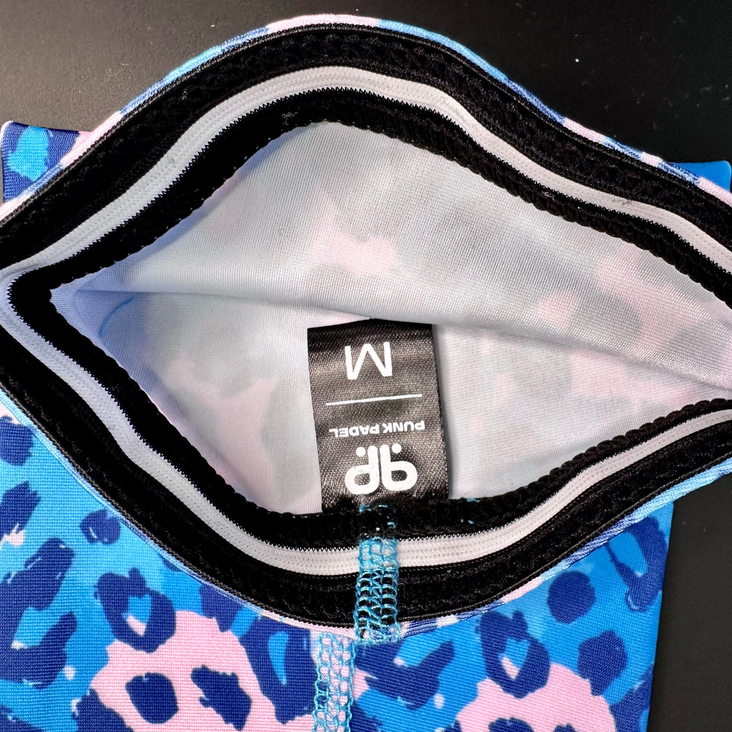 Padel Arm Sleeve "Go Wild" Blue Pink Leopard